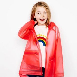 ❤️SOLD❤️🌷Zara Girl’s Pink Raincoat🌷
